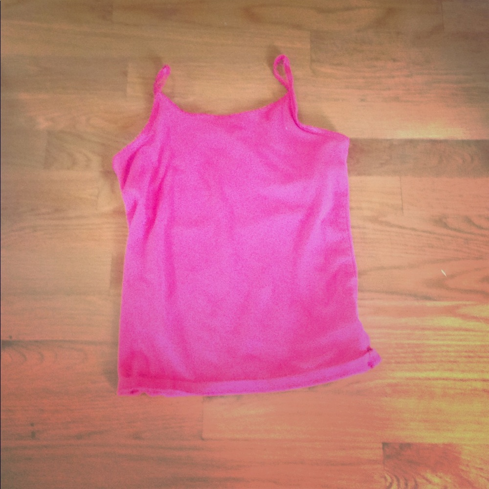 Pink tank top